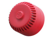 Avertisseur sonore rouge