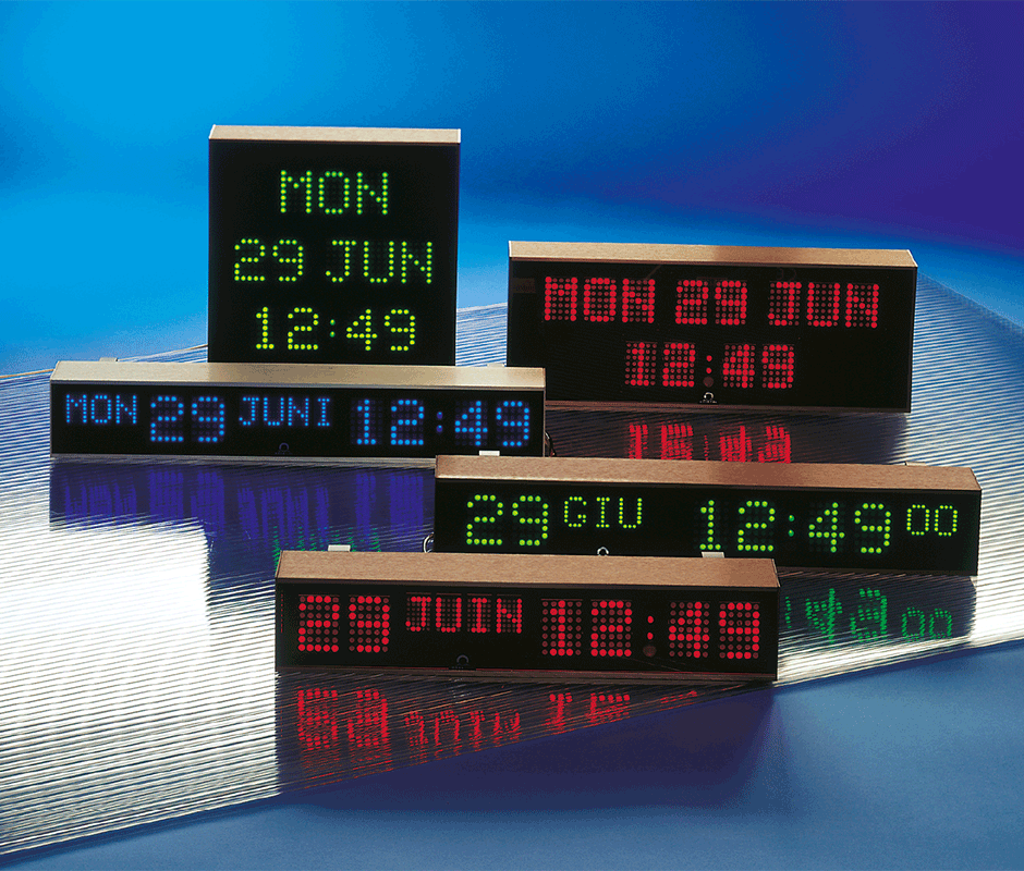 Horloges calendrier Digi D
