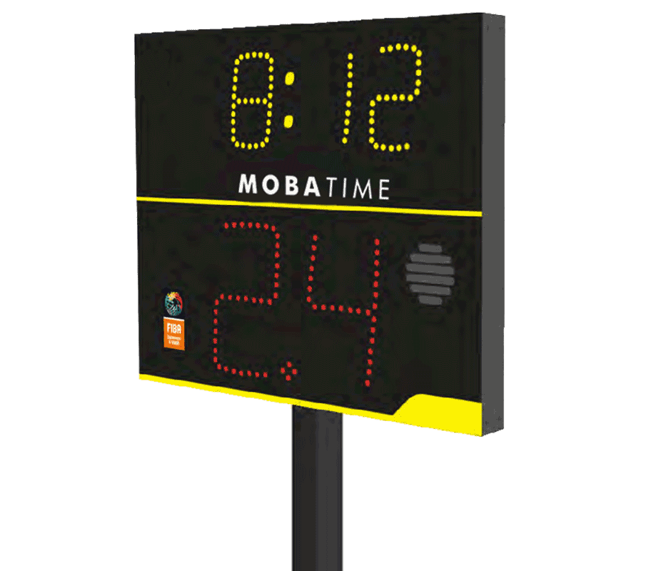 Tableau d'affichage temps de possession