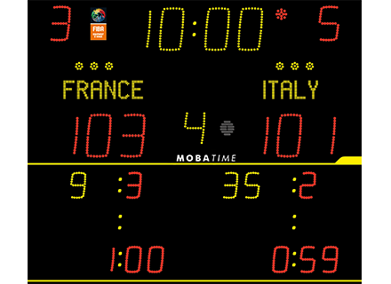 Tableau d'affichage sportif d'intérieur 8NT325
