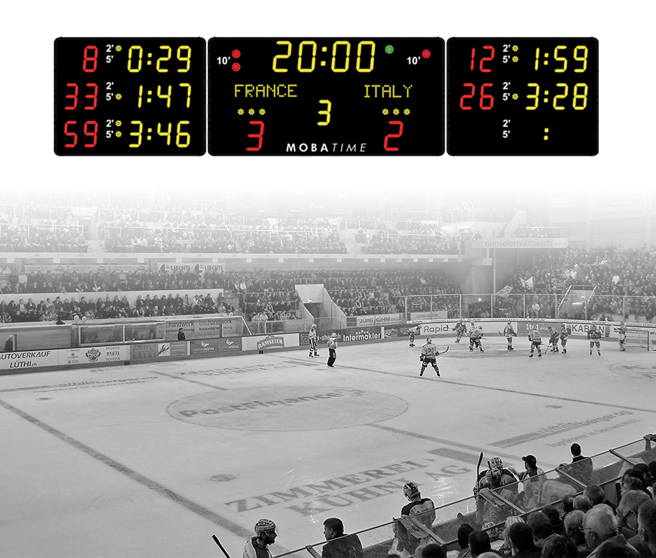 Tableau d'affichage hockey BTX6425 Alpha