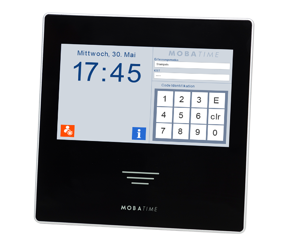 Zeiterfassungsterminal mit Touchscreen - AMX700